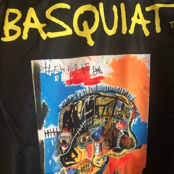 Members Only Jean Michel Basquiat Bomber Jacket • Size Large - Picture 6 of 7